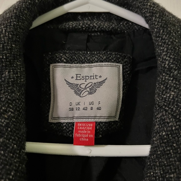 Espirit cropped 3/4 sleev blazer / jacket - Picture 2 of 2